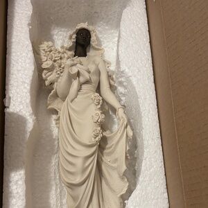 NWB Florence Giuseppe Armani Figurine - African American Bride 500-F 1973